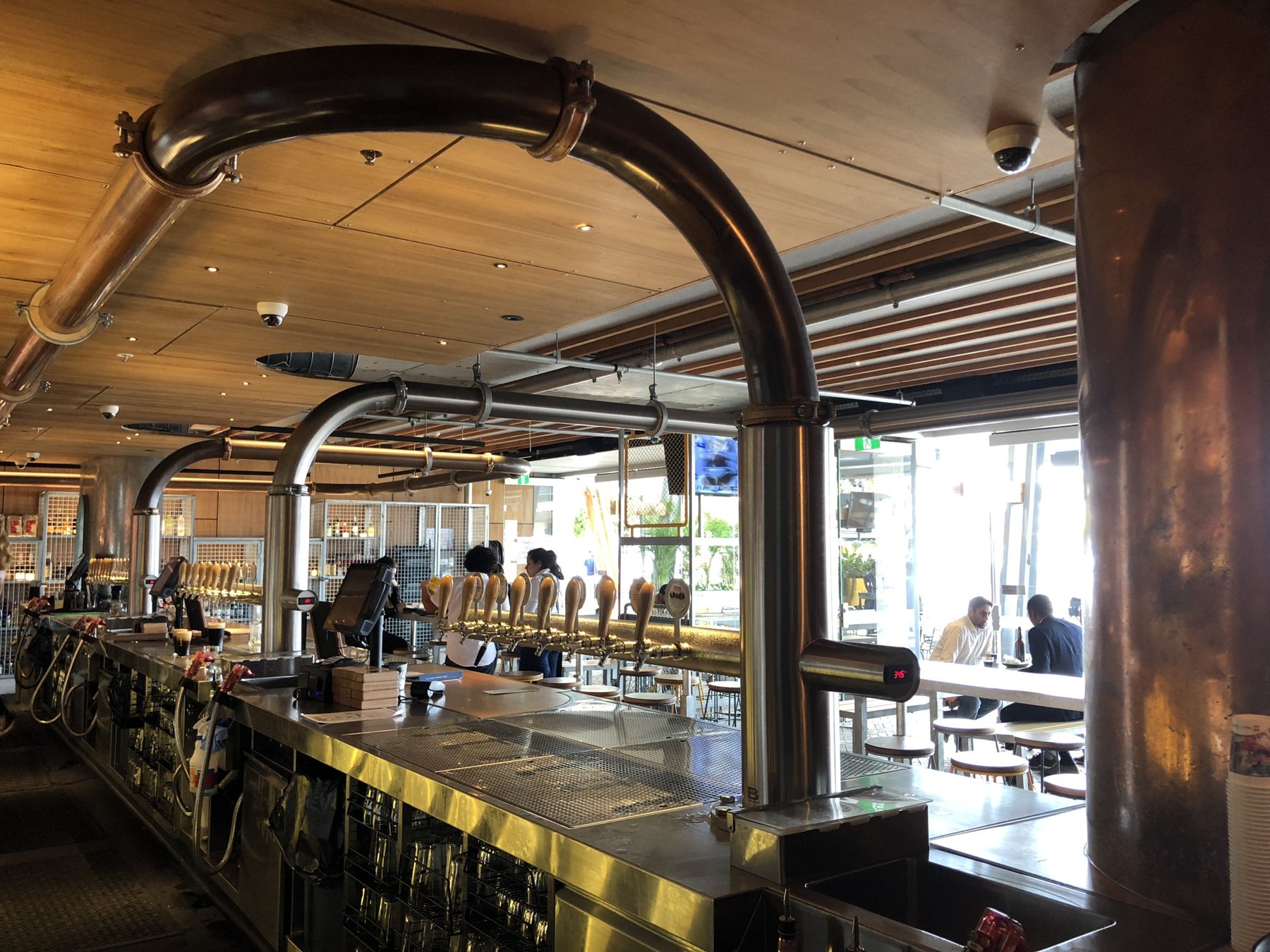 High-end commercial bar fit-out